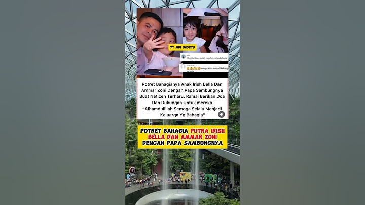 POTRET BAHAGIA PUTRA IRISH BELLA DAN AMMAR ZONI DENGAN PAPA SAMBUNGNYA #ammarzoni #irishbella