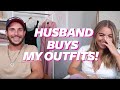 HUSBAND BUYS MY OUTFITS FROM PLT! National Girlfriend Day | Julia & Hunter