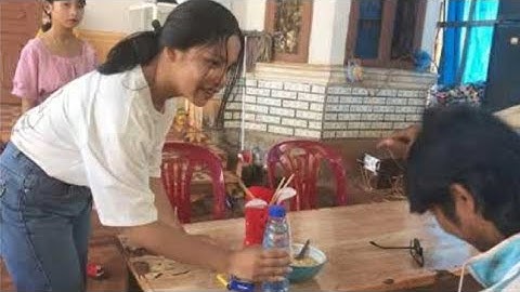 Phim hài ngắn ông chồng nghiện rượu đòi dẫn con đi bỏ vợ