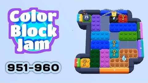 Color Block Jam Level 951-960 | No Commentary, No Music | Android Gameplay