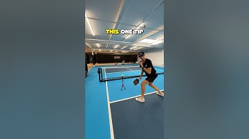 Pickleball Backhand Roll: The #1 Tip to Instantly Improve Your Shot ⚡️ #pickleballtips