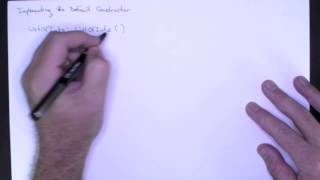 Implementing the Default Constructor for the List Class