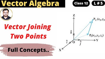 position vector class 12 math| vector between two points | vector joining two points|vector algebra