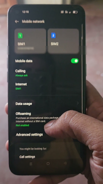 How to Use Mobile Data During Calls in Oppo #shorts