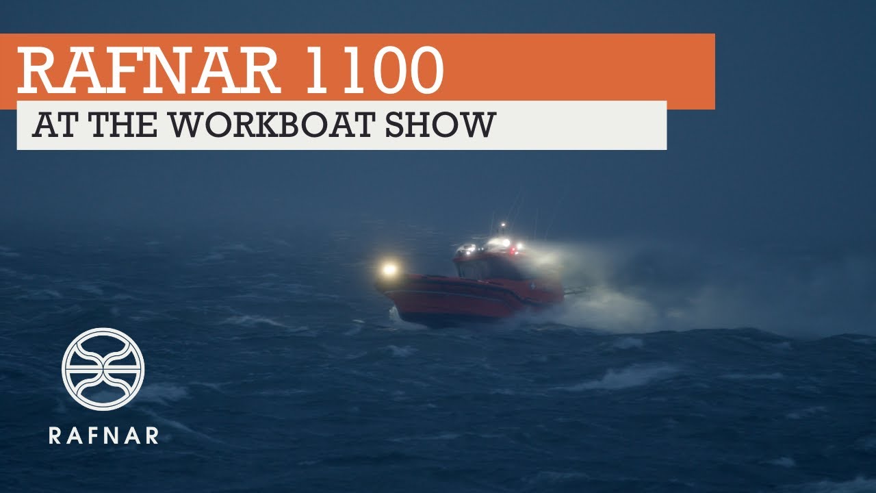 Rafnar 1100 at the Workboat Show