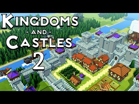 Видео: Прохождение Kingdoms and Castles: #2 - НАПАДЕНИЕ ВИКИНГОВ!