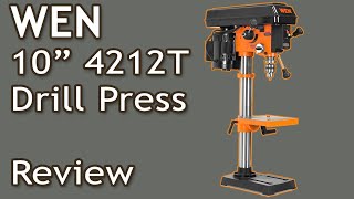 WEN 10" Variable Speed 4212T Drill Press REVIEW (and unboxing and assembly)