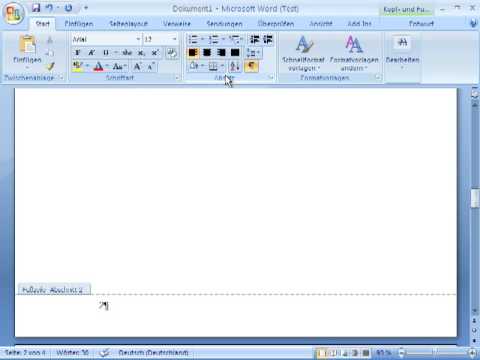 Update Uwe Kern / Christian Schäfer: MS-Word Seitennummerierung