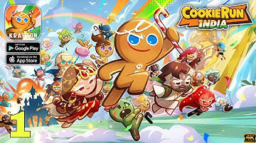 CookieRun India: Running Game Official Launch Gameplay walkthrough part 1 (Android/iOS)
