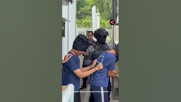 Mata ditutup, tangan diborgol: Ammar Zoni dan lima napi dipindahkan ke Nusakambangan
