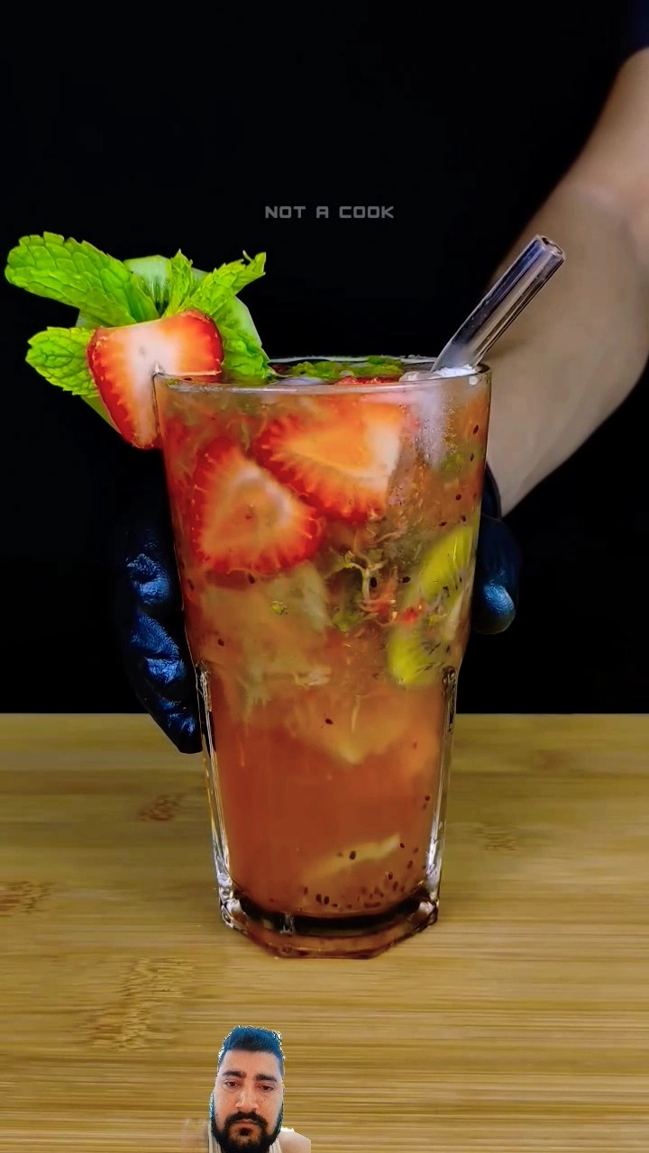 Awesome Fruit Punch🍷#shorts #drink #kiwidrink #cocktail # ...