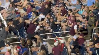 Aggies getting thrown out of College World Series