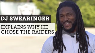 Raiders safety d.j. swearinger joins the talk podcast to discuss why
he chose join oakland, his number change and team's potential playoff
run...