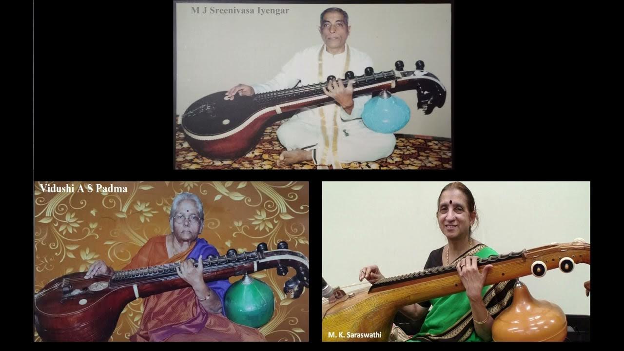 M J S M J Sreenivasa Iyengar Veena Recital 49 YouTube