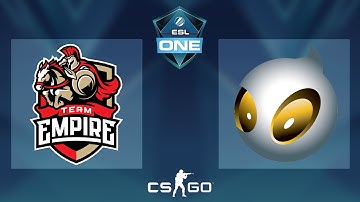CS:GO - Empire vs. Dignitas [Nuke] - ESL One Cologne 2016 Offline Qualifier - Round 2