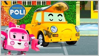 Поли Робокар Новогодний Проспект Города Брумс Robocar Poli Машинки игры для детей