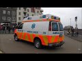Vele Hulpdiensten met zwaailicht en sirene vanaf Rescue Vlissingen 2016 #460
