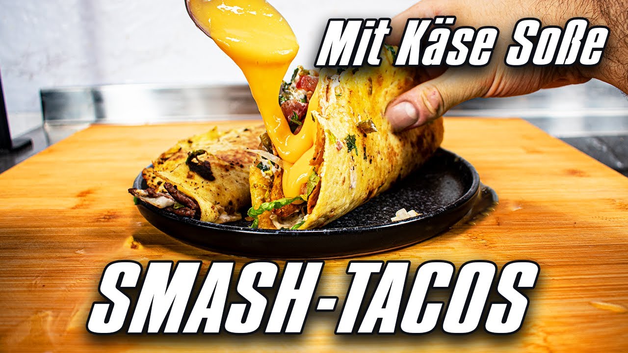 Diese Tacos brauchen nur 15min - dazu Käsesoße wie aus dem labor! 🔥🌮
