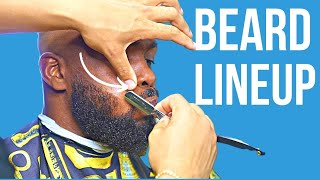 HOW TO LINE UP A BEARD WITH A RAZOR | NO IRRITATION