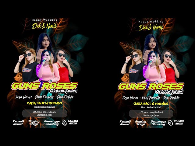 LIVE STREAMING GUNS ROSES MUSIK DALAM RANGKA SYUKURAN PERNIKAHAN DWI PAMUNGKAS u0026 NONIK PRATIWI class=