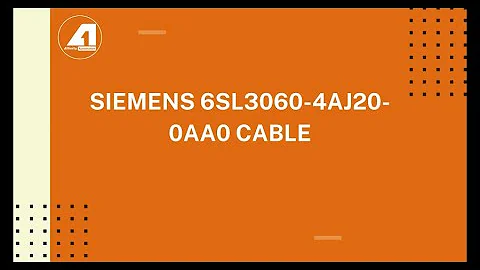 Siemens 6SL3060 4AJ20 0AA0 Cable