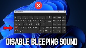 How to Disable Beeping Sound When Repeatedly Press the SHIFT key in Windows 11 | 2024