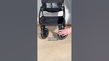 Nuna Triv LX: Lock / Unlock Swivel Wheels