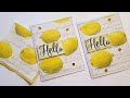 DIY NAPKIN CARDS | PAPER CRAFTING