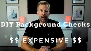 Do It Yourself (DIY) Employment Background Checks Can be Expensive
