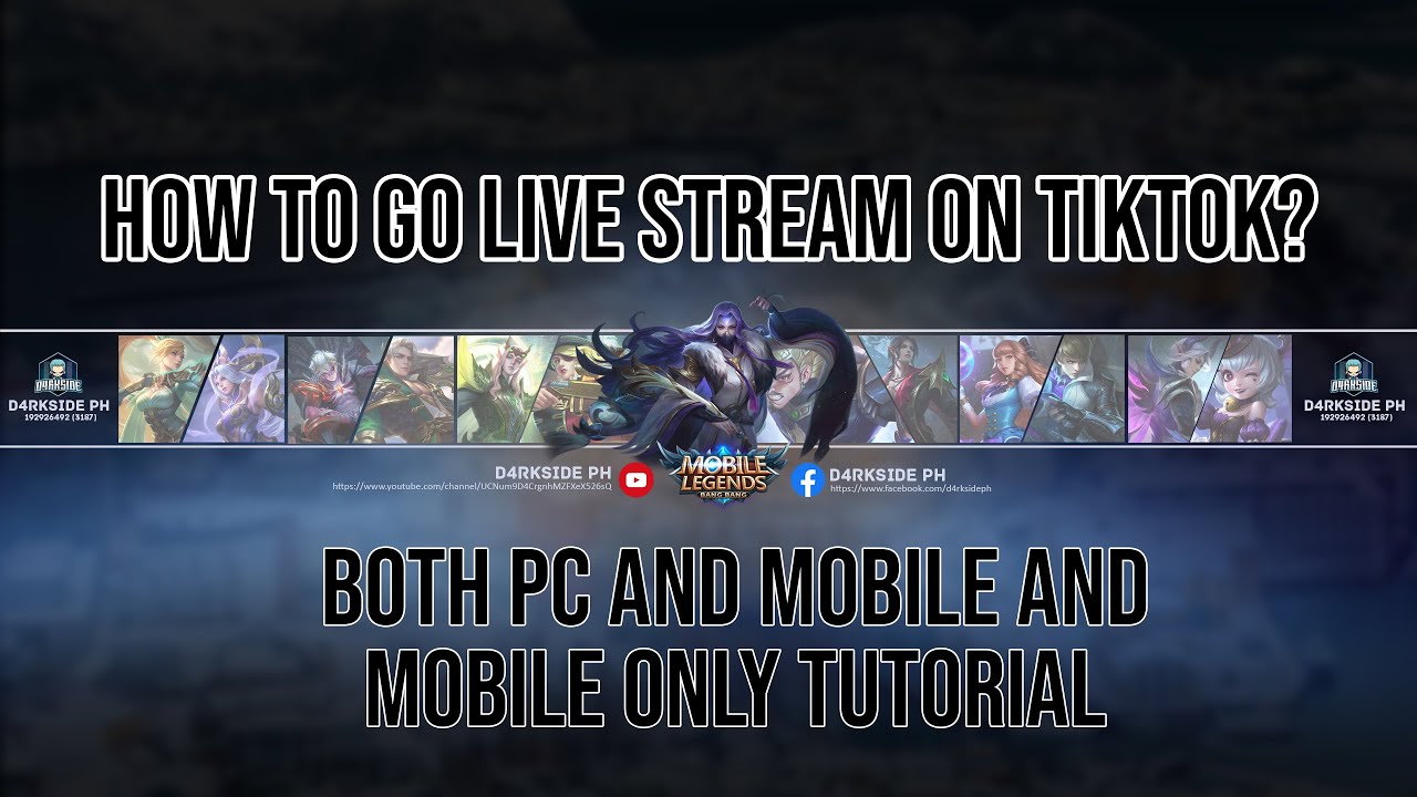 How to Live Stream Mobile Legends on PC