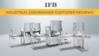 IFB Industrial Dishwasher Customer Reviews