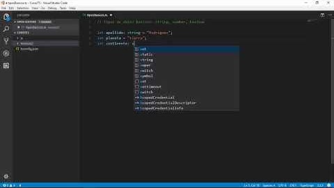 Tipos básicos: string, number, boolean | Variables y tipos | Programando en TypeScript