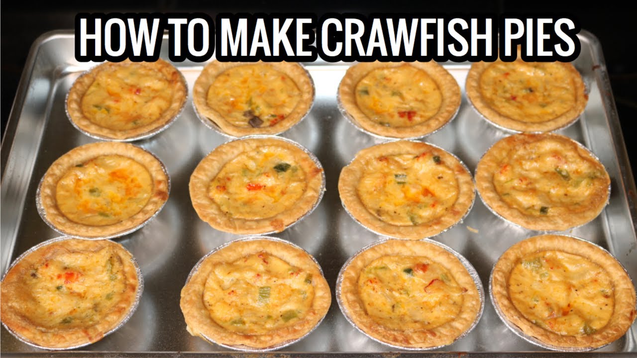 New Orleans Style Crawfish Pies