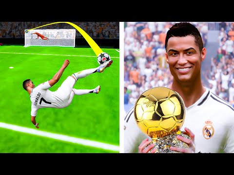 تحدي نخلي كريستيانو يفوز بالكرة الذهبية بعمر 40 سنه