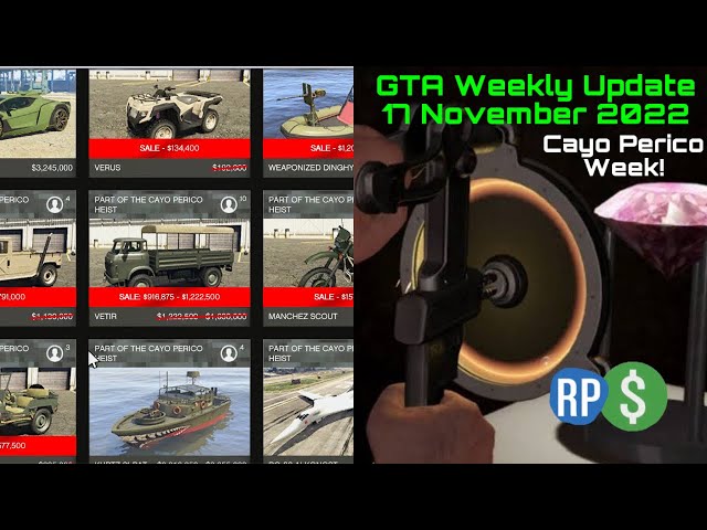 New GTA Online event week: November 17th-22nd - RockstarINTEL