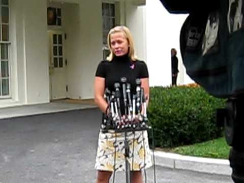 Jami talking to the press at the White House Oct 2...