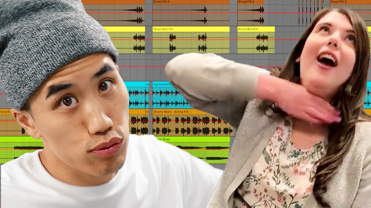 Girl sounds exactly like a car alarm (so we remixed her) - YouTube