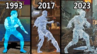 Evolution of Sub Zero's Ice Clone (1993-2023)