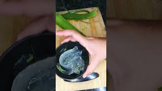 Aloe Vera Curd Hair Mask For dry & damaged Hair | shorts hairmask aloeverahairpack frizzfreehair