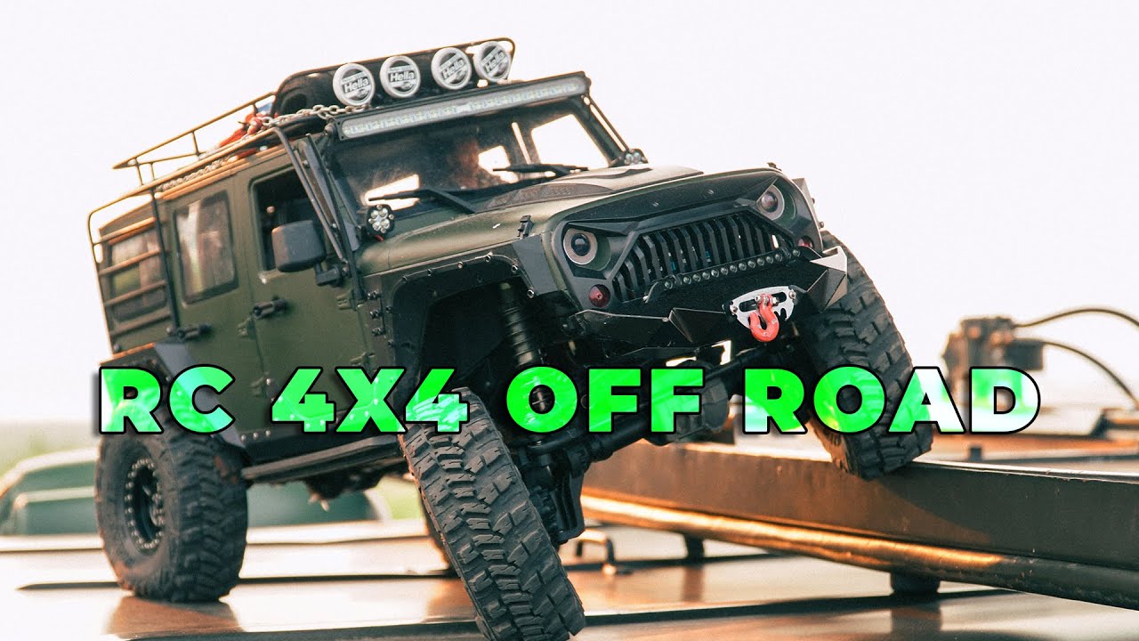 1/10 Scale Rc Crawler TRX-4 Jeep Wrangler Rubucon | Rc Jeep 4x4
