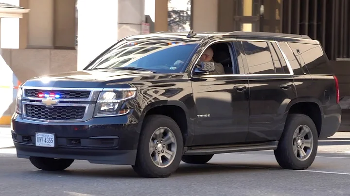 2 Unmarked Chevrolet Tahoe Police Cars Responding