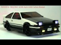 【ミニッツ電飾】 ﾄﾚﾉ　AE86 ｴｱﾛ with カーボンネット【Mini-z Ligiht】...