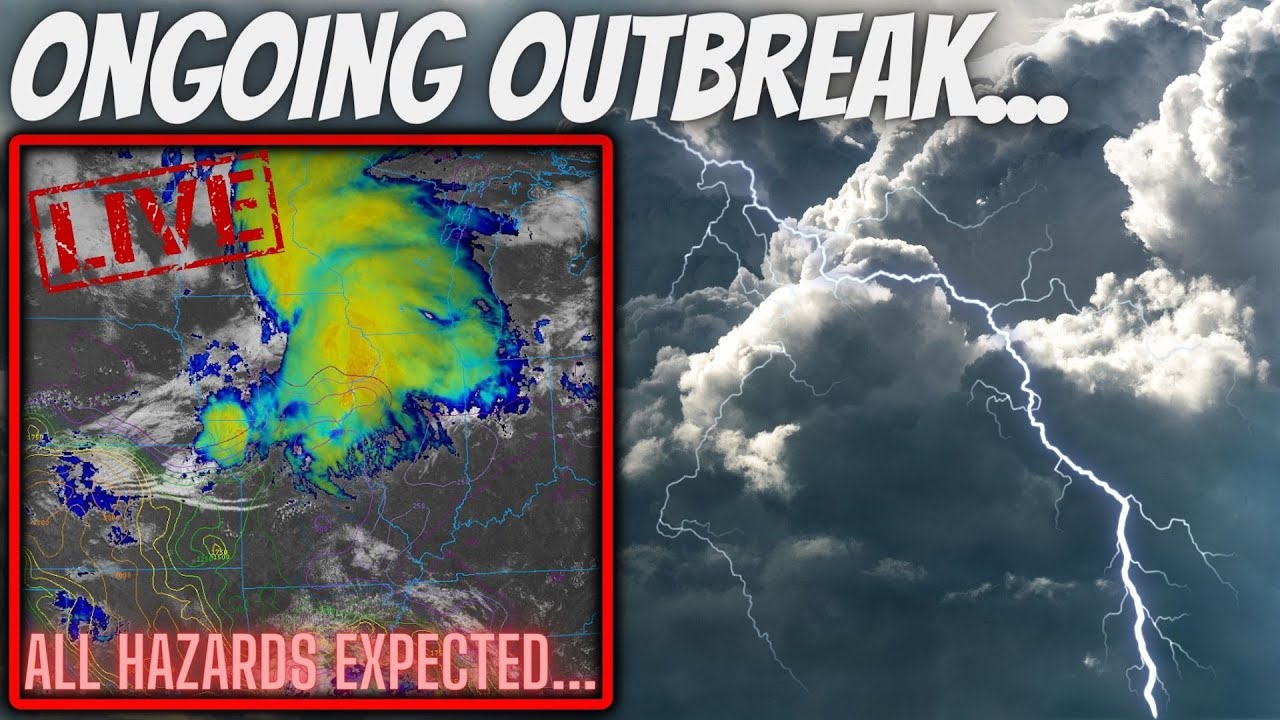 🔴BREAKING - Severe Weather Outbreak Happening Now! Tornadoes, Damaging ...