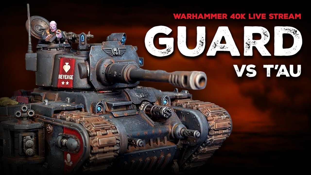 ASTRA MILITARUM VS T'AU | WARHAMMER 40K BATTLE REPORT