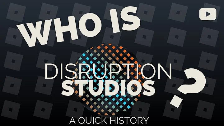 A quick history of Disruption Studios