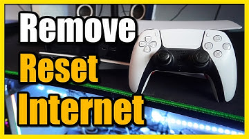 How to Remove Wifi Network & Reset on PS5 Console (Quick Tutorial)