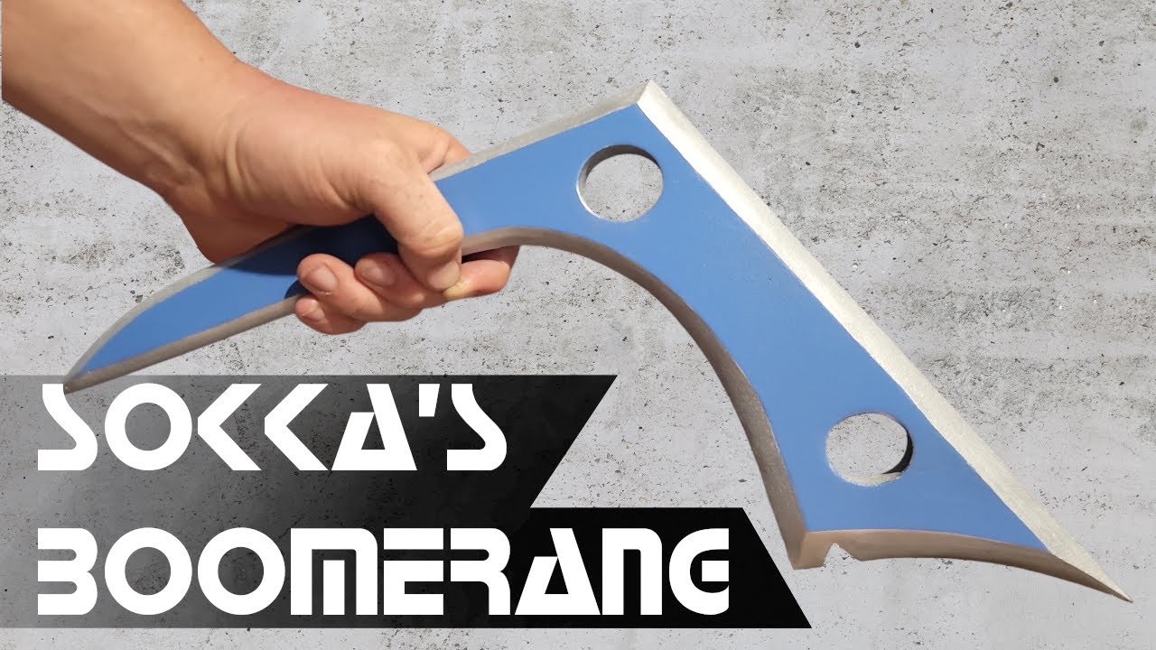 Sokka's Boomerang from Avatar The Last Airbender (DIY, EVA FOAM) - YouTube