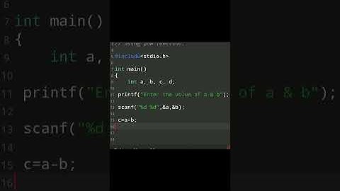 #7 | C language Tutorial Video | Programming Exercise8  #shorts #coding