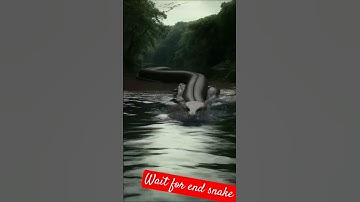 Al Nature Exploration | Amazing Scenery| Giant Python 🐍#shorts #trending#youtube short #ai snake