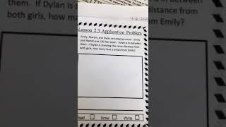 Lesson 23 Application Problem Answer and Possible Solutions solution strategies